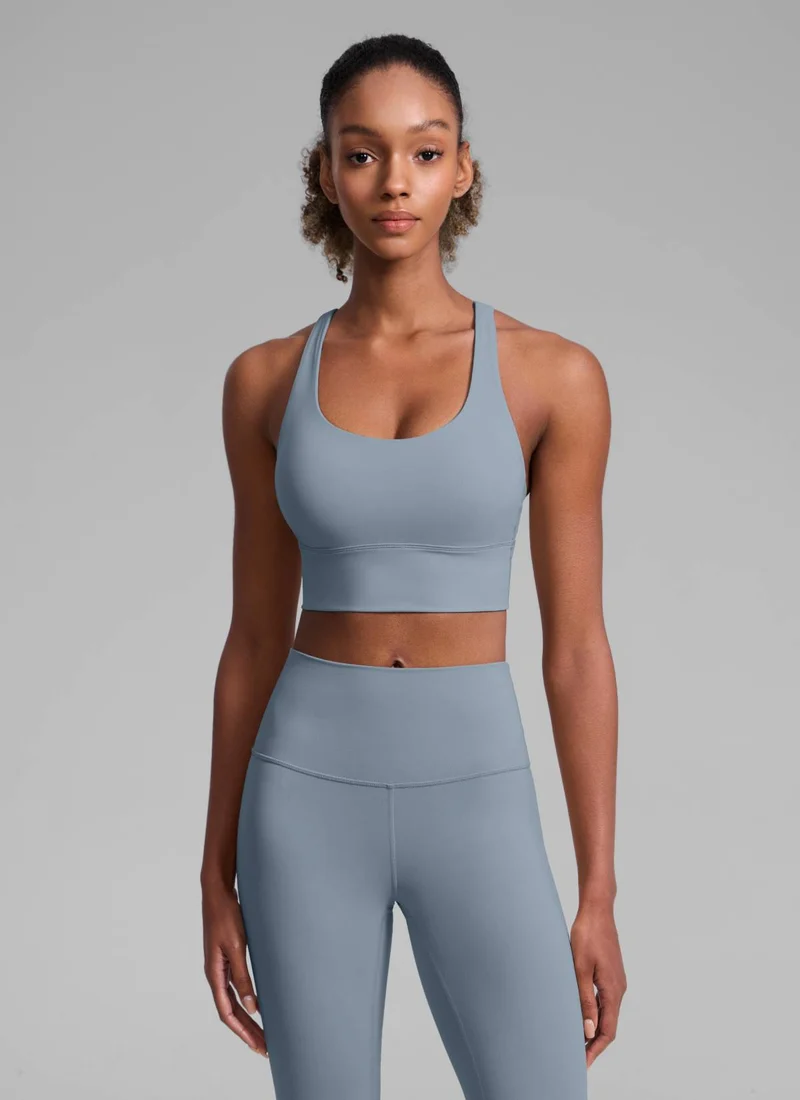 Nakedfeel Longline Criss Cross Back Bra
