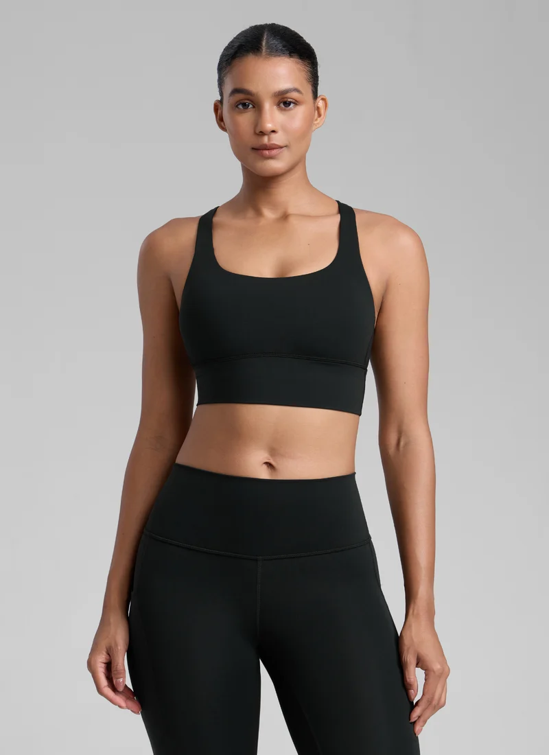 Nakedfeel Longline Criss Cross Back Bra