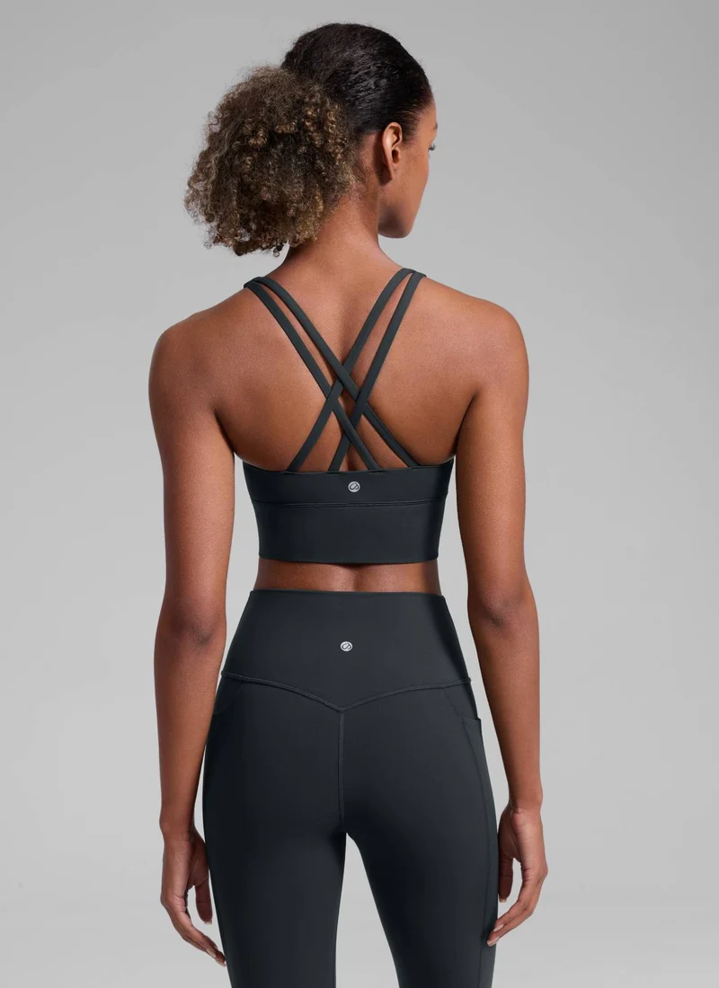 Nakedfeel Longline Criss Cross Back Bra