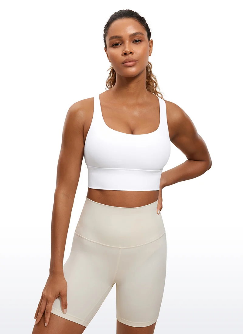 Nakedfeel Longline Criss Cross Back Bra