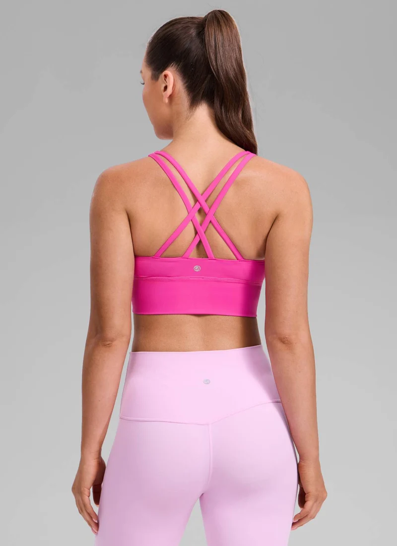 Nakedfeel Longline Criss Cross Back Bra