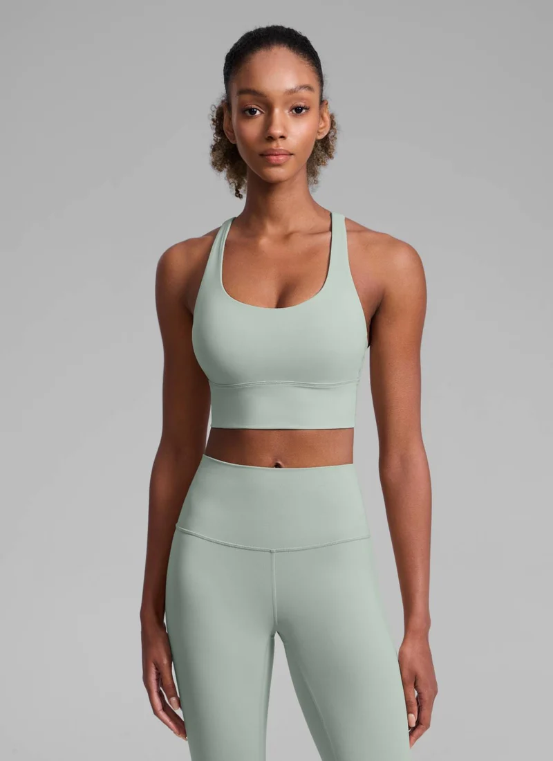 Nakedfeel Longline Criss Cross Back Bra