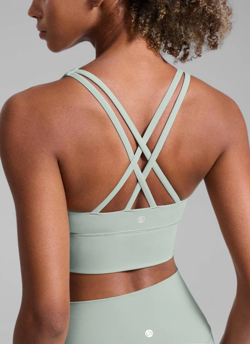 Nakedfeel Longline Criss Cross Back Bra