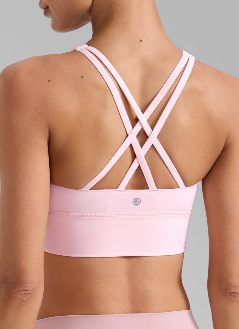 Nakedfeel Longline Criss Cross Back Bra