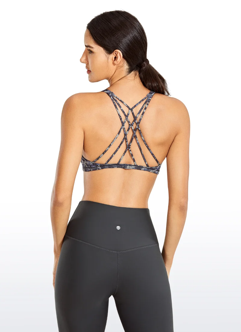 Nakedfeel Low Cut Strappy Bra (6 Straps)