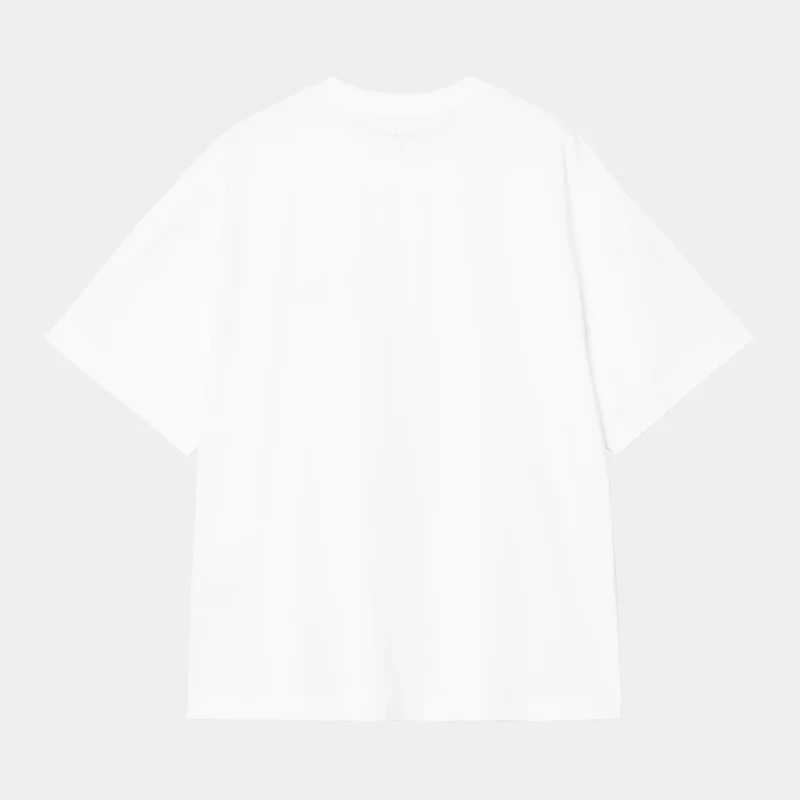 S/S Signature Script T-Shirt White/Black