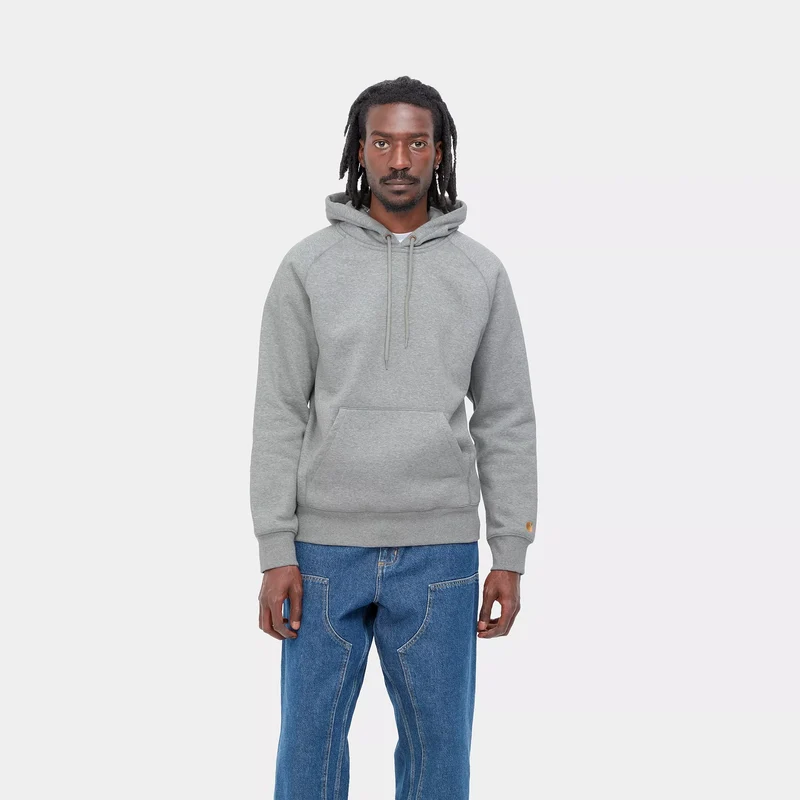 Hooded Chase Sweat Grey Heather