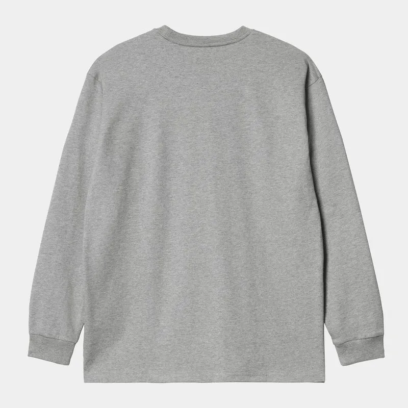 L/S Chase T-Shirt Grey Heather