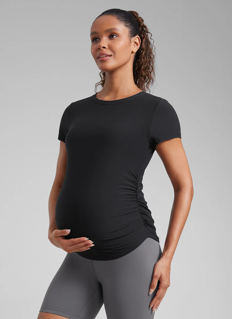 Cloudweight Maternity Ruched Short Sleeve
