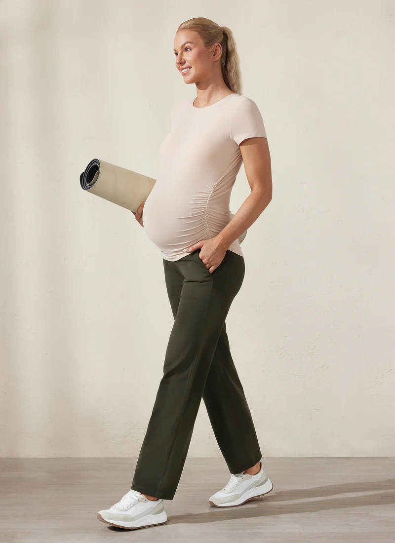 Cloudweight Maternity Ruched Short Sleeve