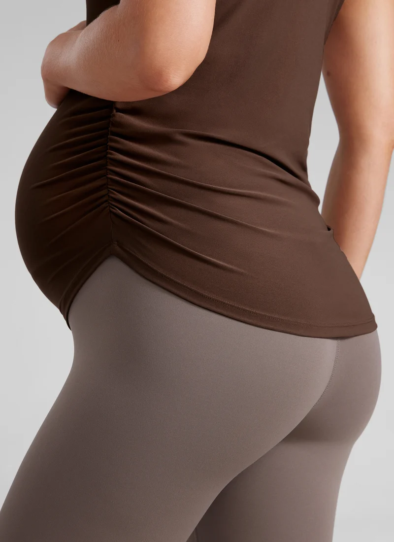Cloudweight Maternity Ruched Short Sleeve