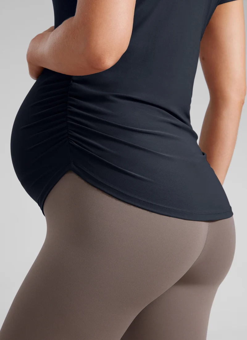 Cloudweight Maternity Ruched Short Sleeve
