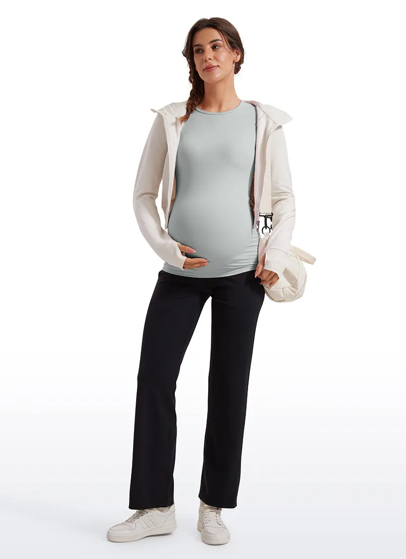 Butterluxe Maternity Crewneck Long Sleeve