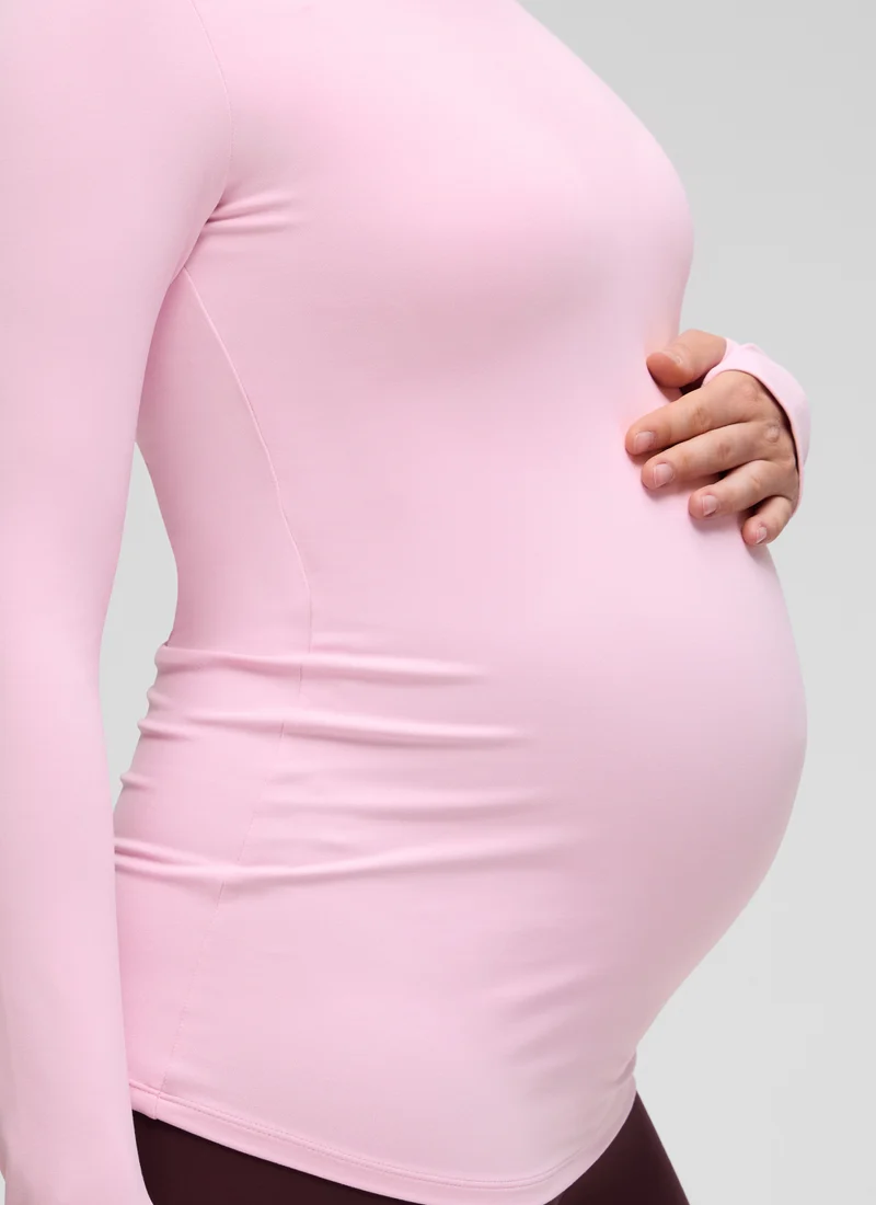 Butterluxe Maternity Crewneck Long Sleeve