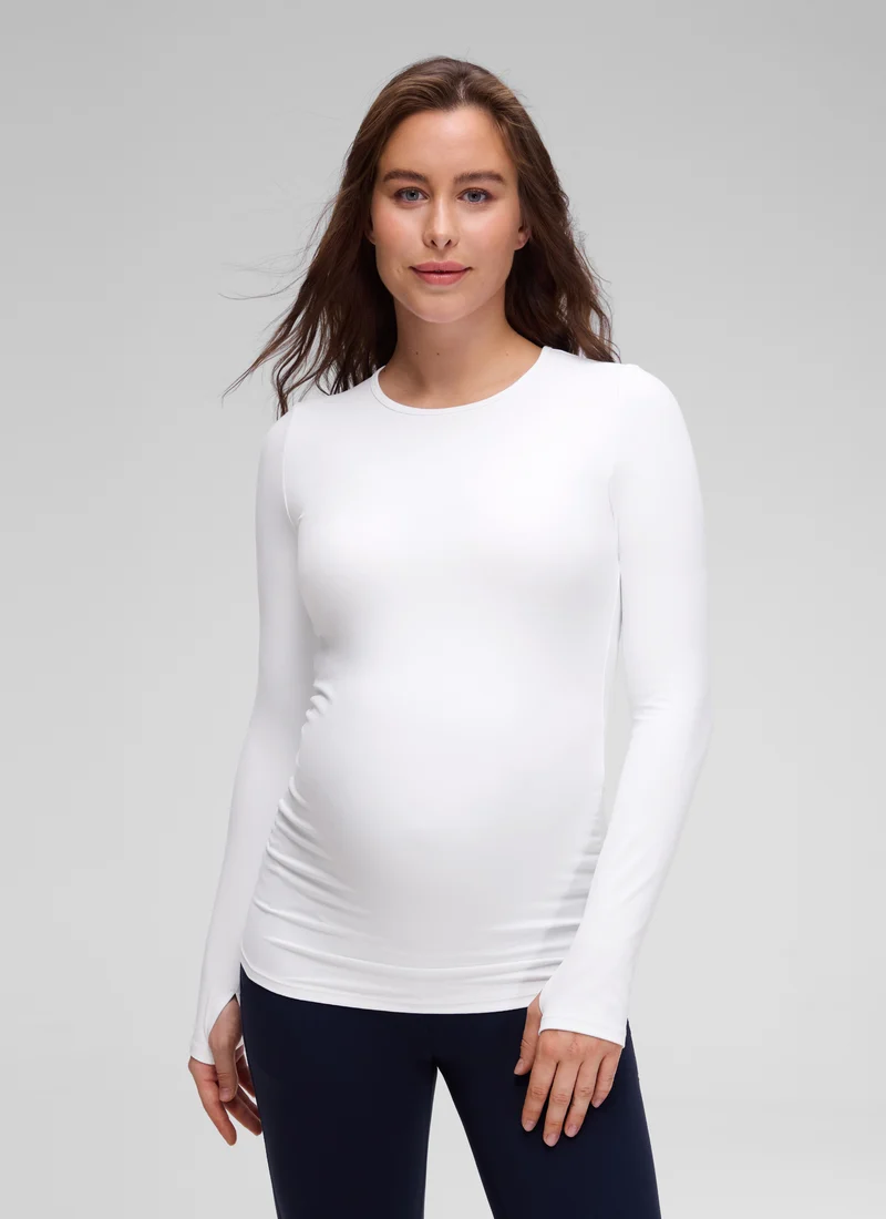 Butterluxe Maternity Crewneck Long Sleeve