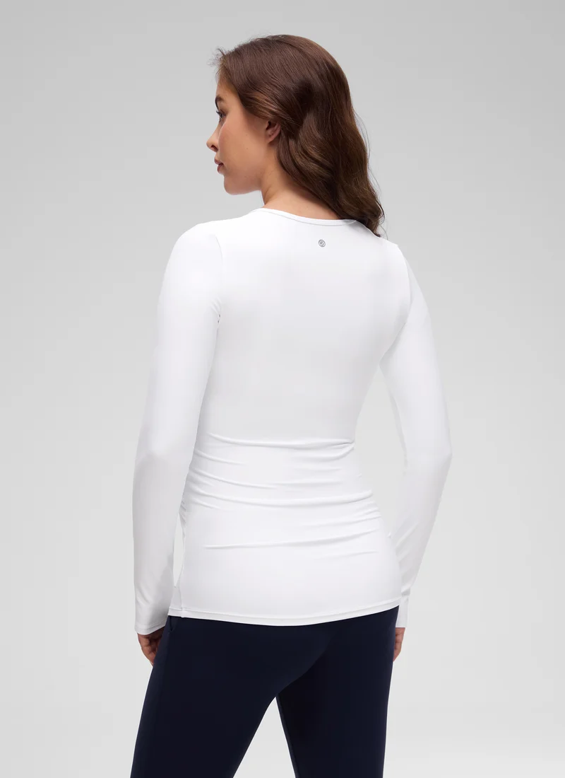 Butterluxe Maternity Crewneck Long Sleeve
