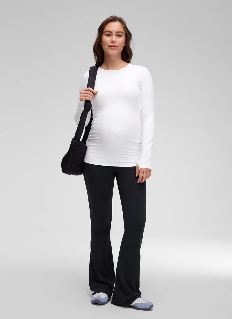 Butterluxe Maternity Crewneck Long Sleeve