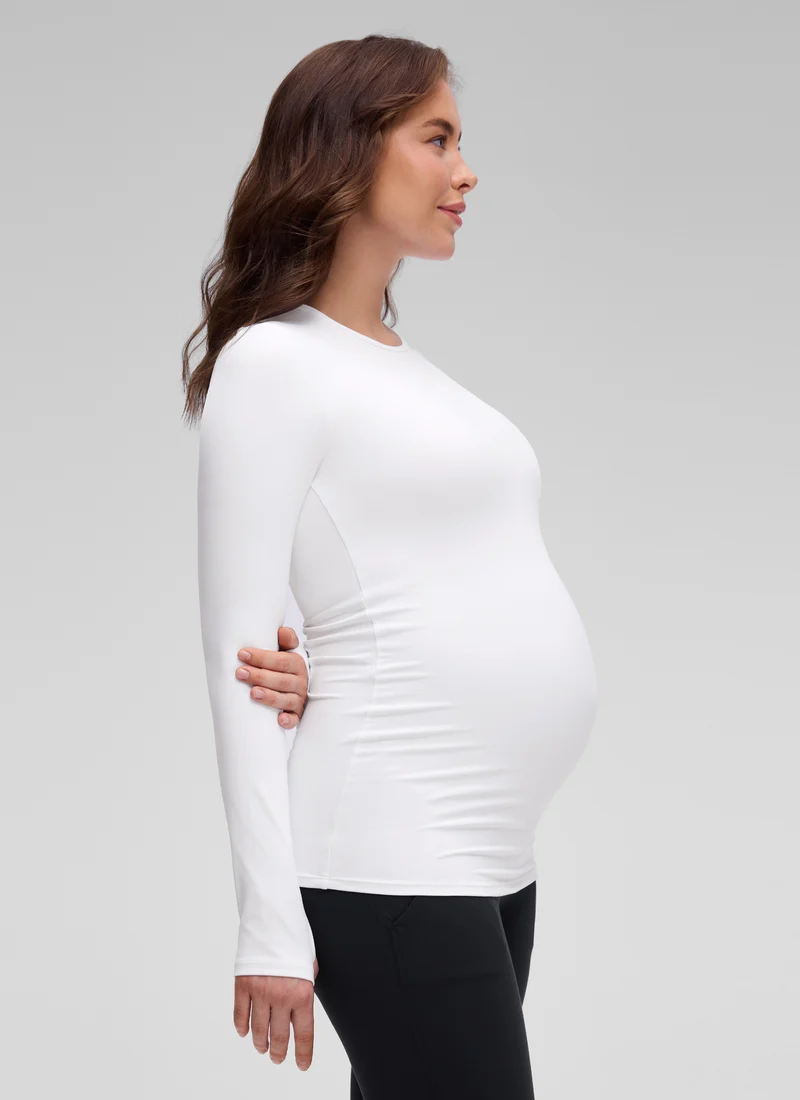 Butterluxe Maternity Crewneck Long Sleeve