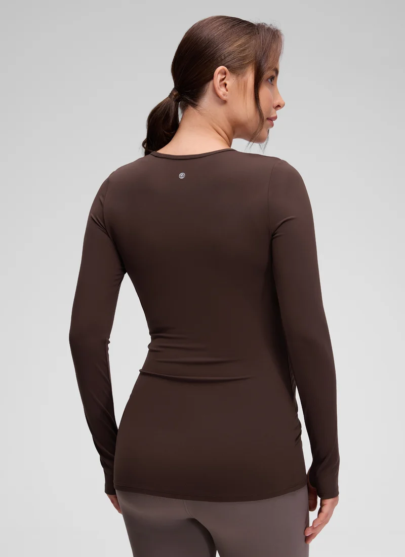Butterluxe Maternity Crewneck Long Sleeve