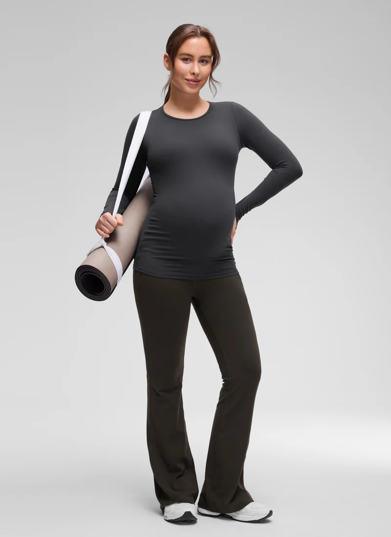 Butterluxe Maternity Crewneck Long Sleeve
