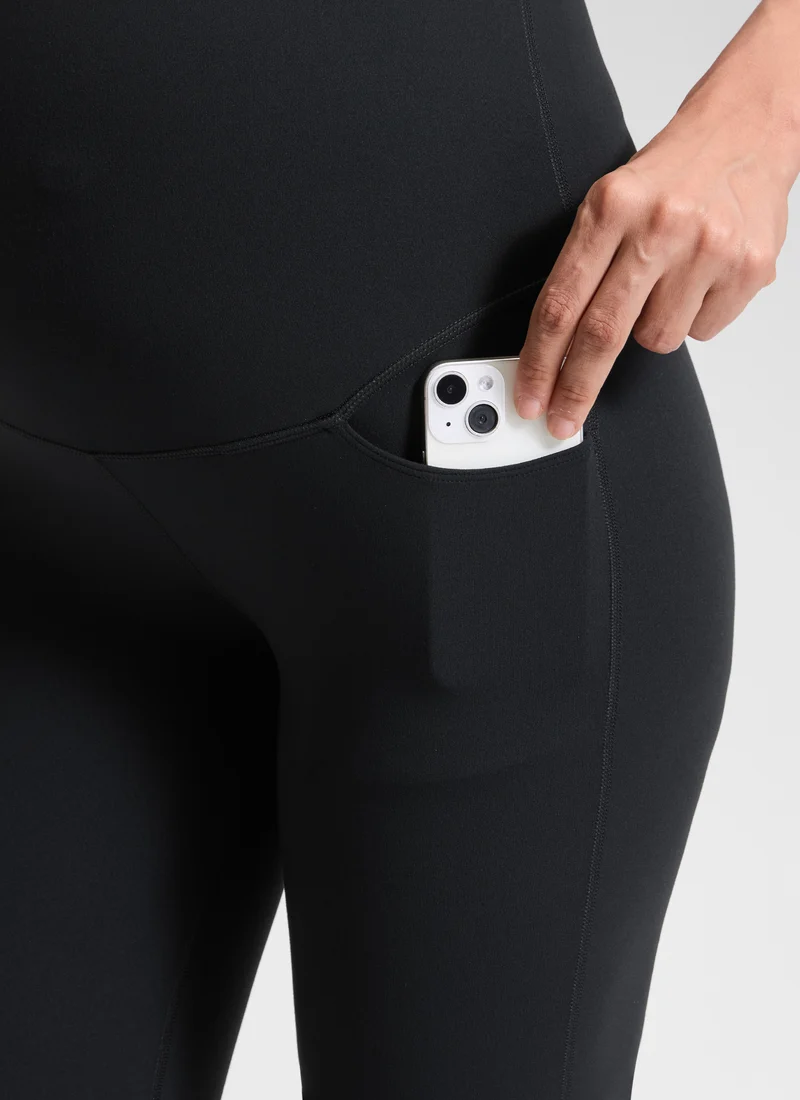 Butterluxe Maternity Flare Pocket Legging 33"