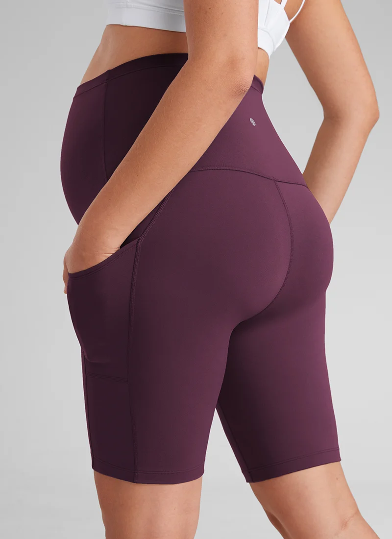 Butterluxe Maternity Pocket Shorts 8''