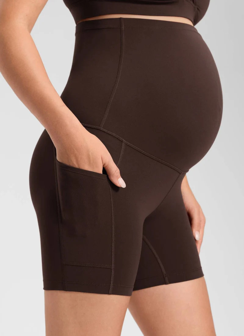Butterluxe Maternity Pocket Shorts 5''