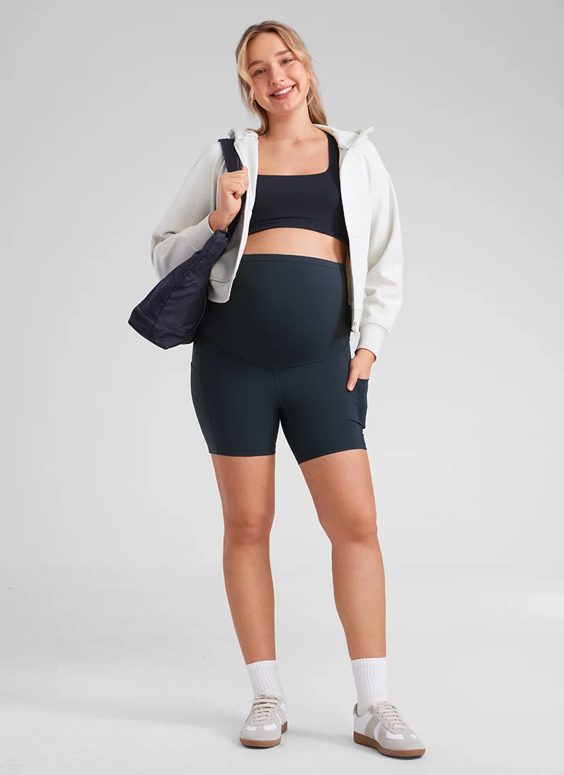 Butterluxe Maternity Pocket Shorts 5''
