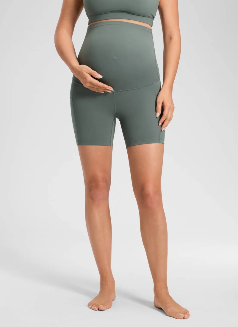 Butterluxe Maternity Pocket Shorts 5''
