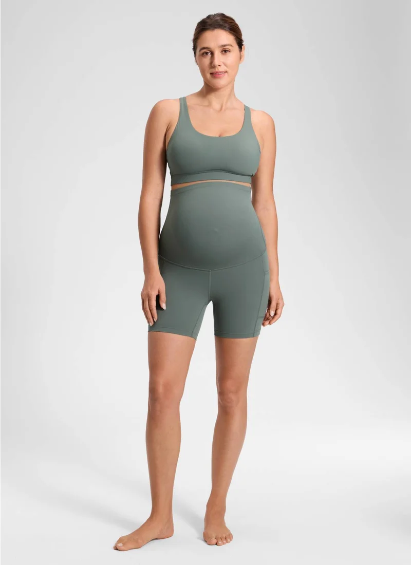 Butterluxe Maternity Pocket Shorts 5''