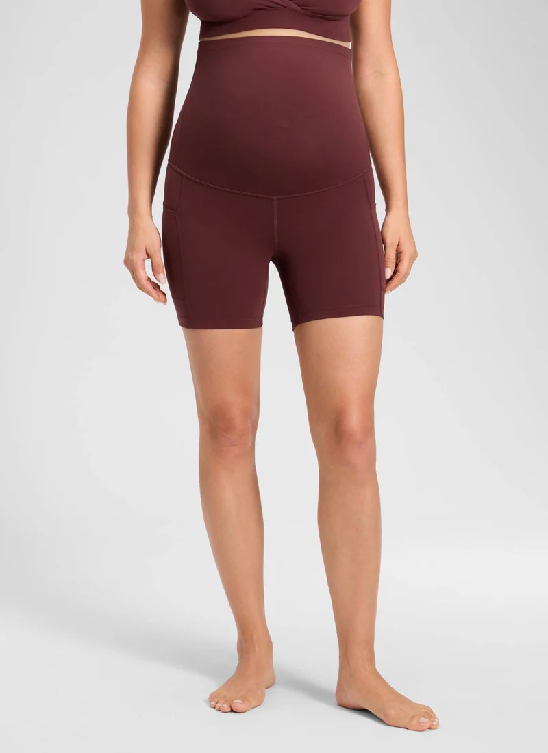 Butterluxe Maternity Pocket Shorts 5''