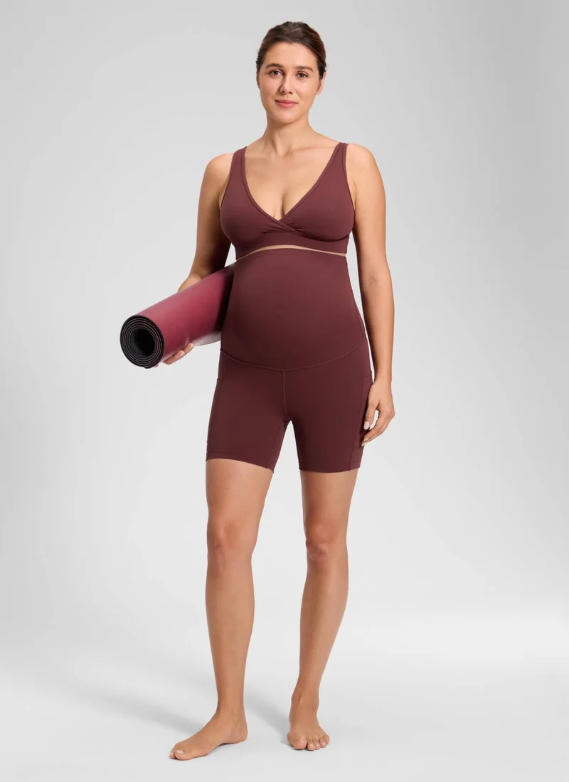 Butterluxe Maternity Pocket Shorts 5''