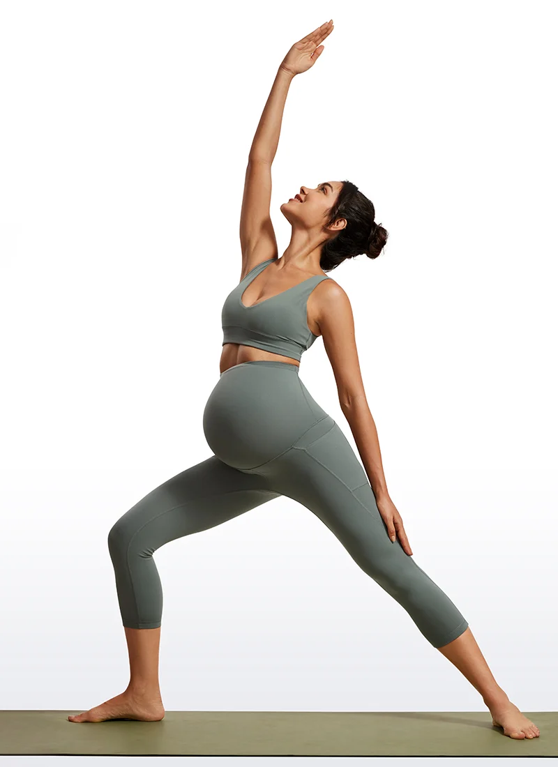 Butterluxe Maternity Pocket Legging 21"