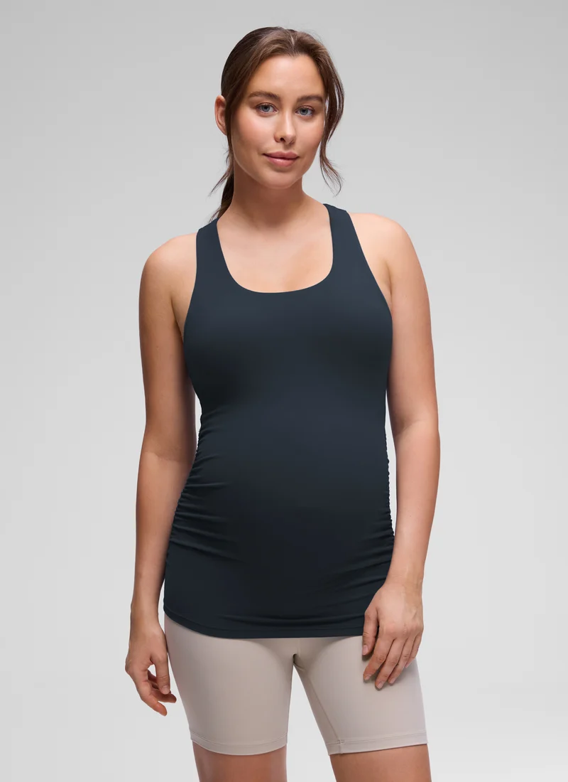 Butterluxe Maternity Built in Bra Ruched Tank