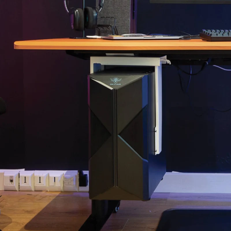 Support unité centrale grande tour 360° pour bureau