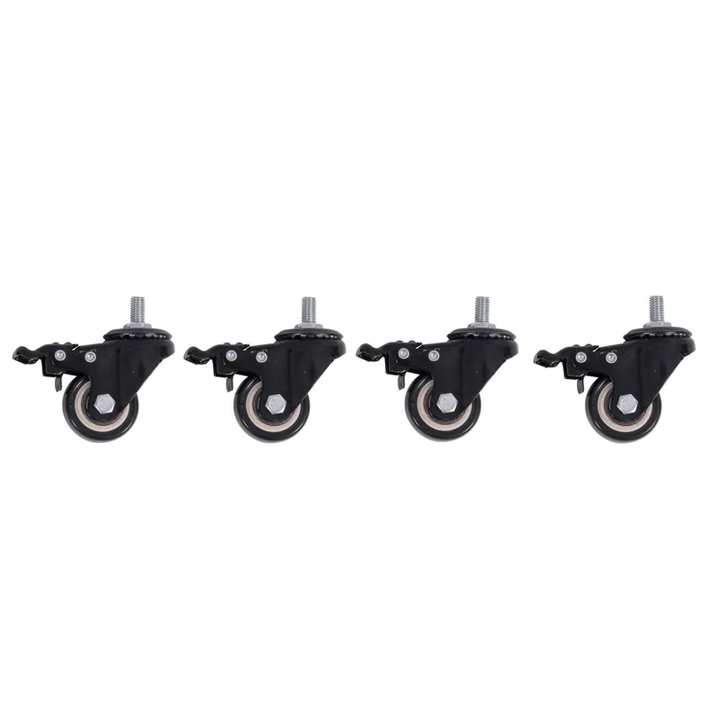 ROUES en acier pour Bureau Assis Debout KQUEO (x4)