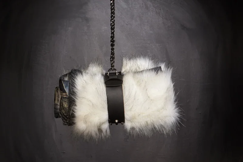 Couverture pour chat « Metis » Blue Ice - Tissu Jean-Paul Gaultier