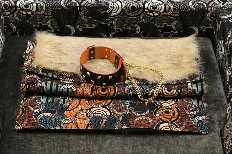 Couverture pour chat « Metis » Africa - Tissu Jean-Paul Gaultier