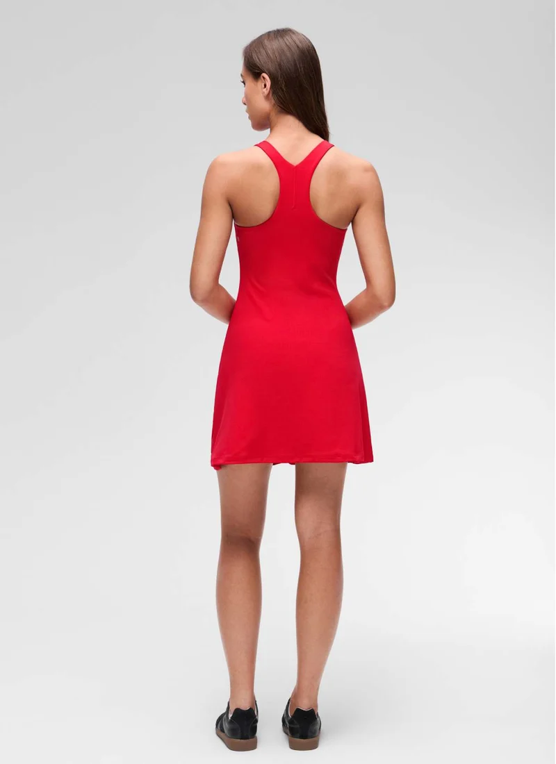 Butterluxe High Neck Racerback Mini Dress
