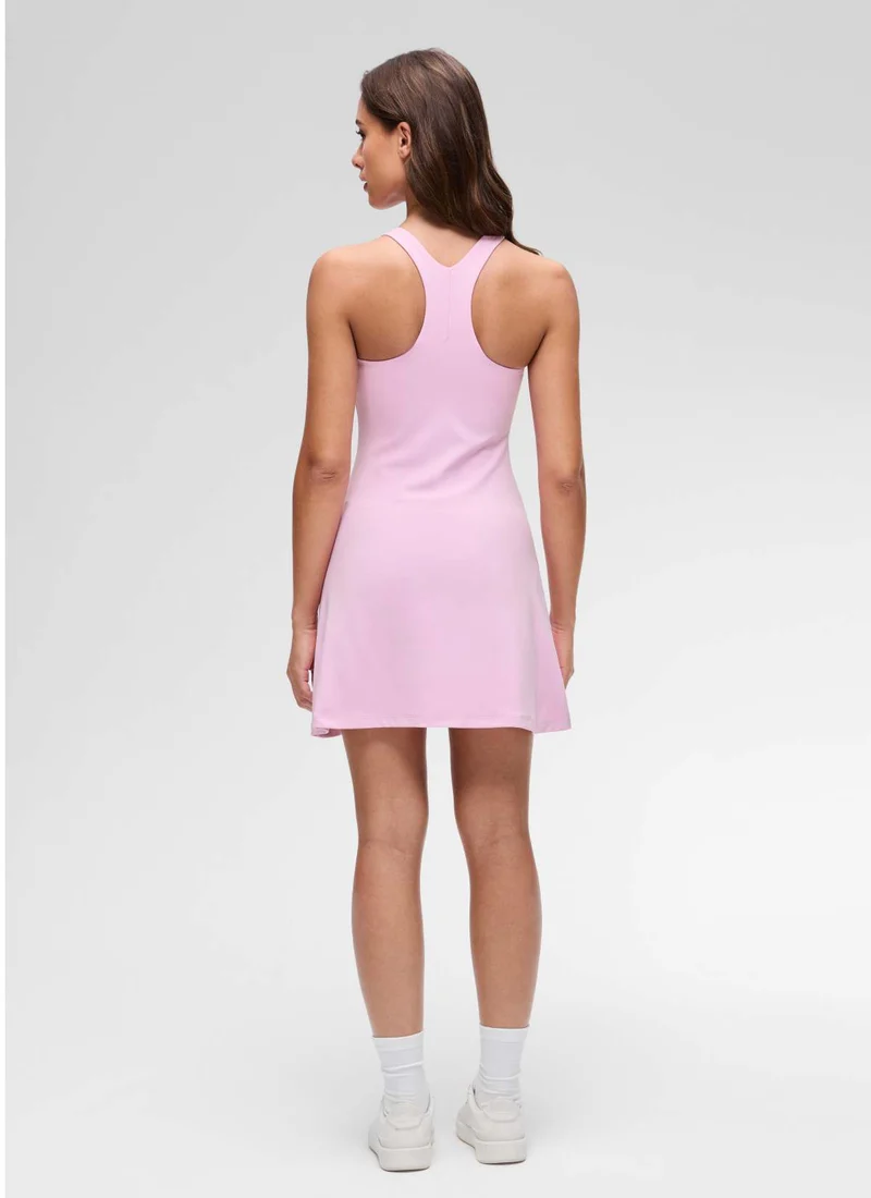 Butterluxe High Neck Racerback Mini Dress