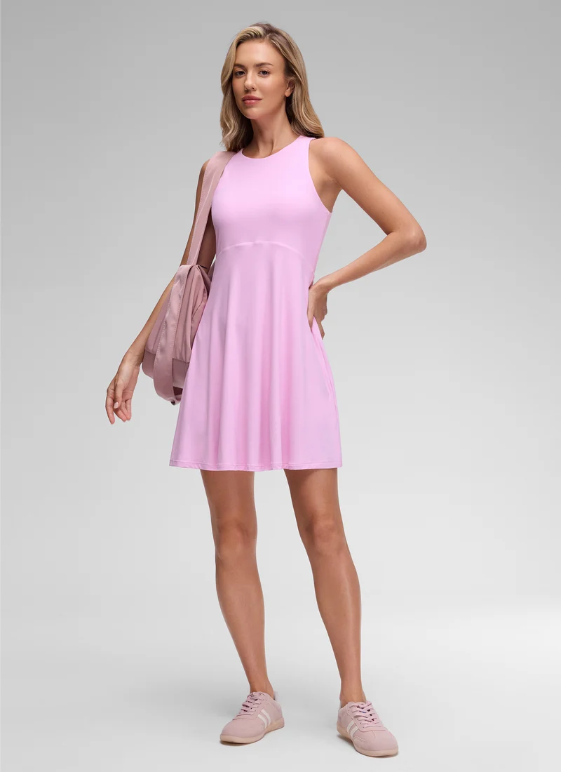 Cloudweight Double Lined Crewneck Dress