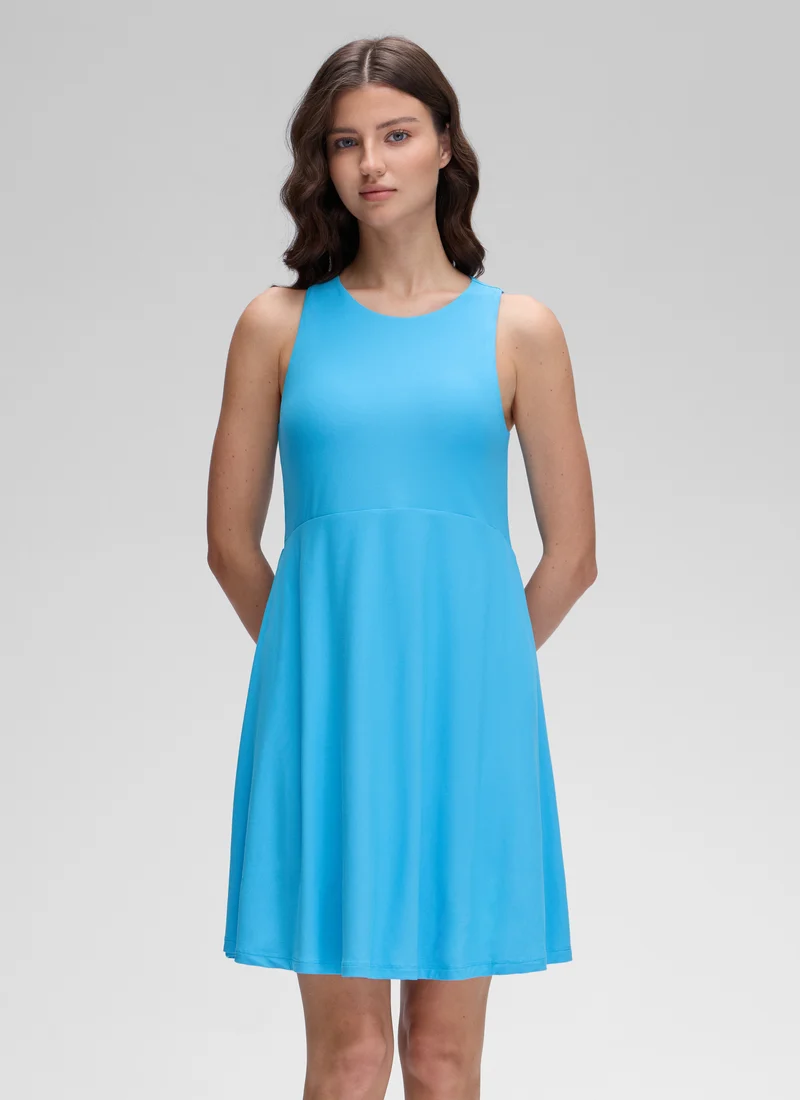 Cloudweight Double Lined Crewneck Dress