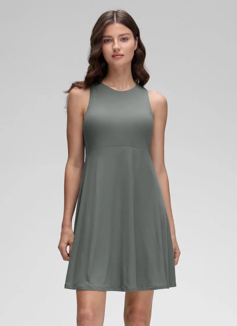 Cloudweight Double Lined Crewneck Dress