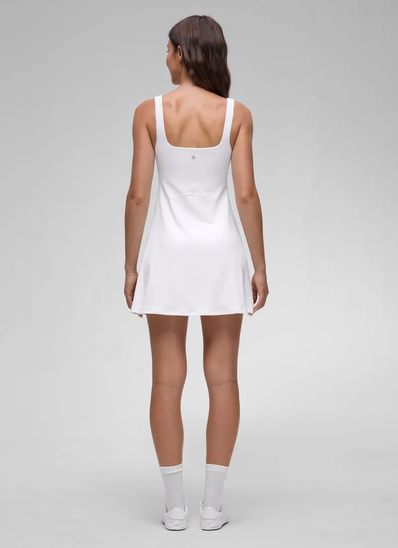 Butterluxe Square Neck Shelf Bra Dress