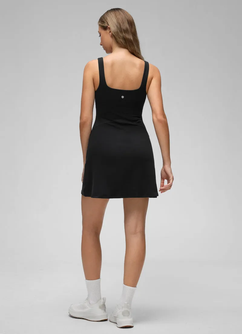 Butterluxe Square Neck Shelf Bra Dress
