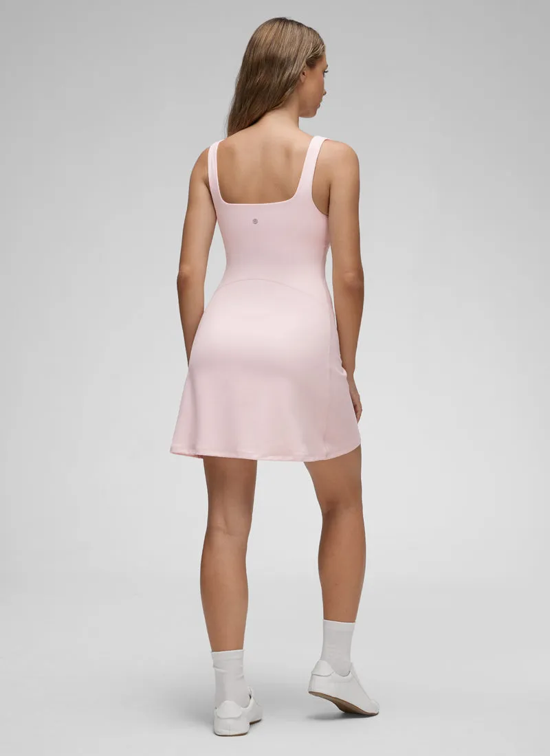 Butterluxe Square Neck Shelf Bra Dress