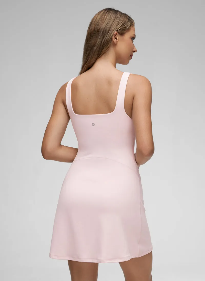 Butterluxe Square Neck Shelf Bra Dress