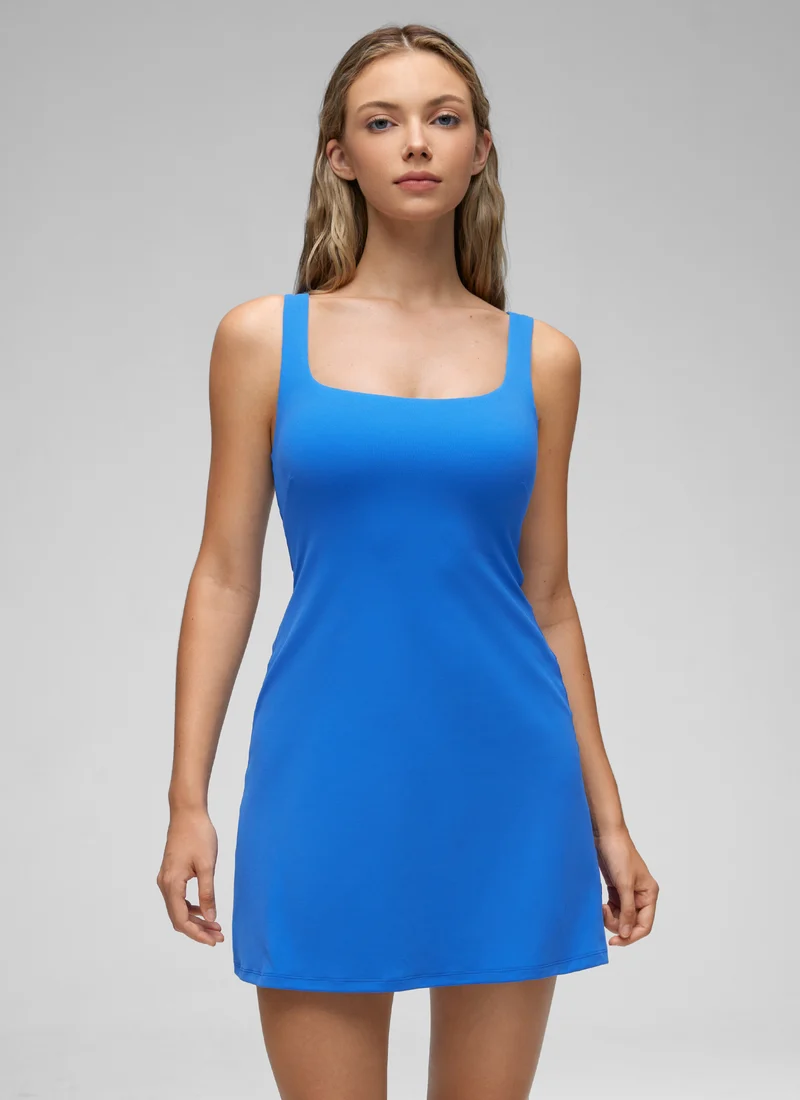 Butterluxe Square Neck Shelf Bra Dress