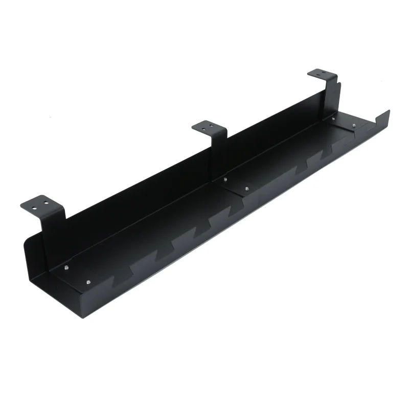Goulotte horizontale passe-câble pour bureau