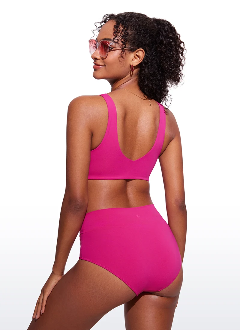 V Neck Bikini Padded Tops